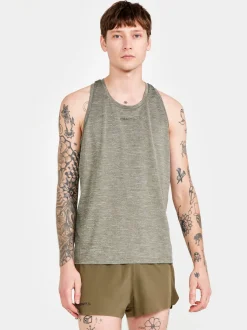 MEN'S ADV CHARGE MELANGE TRAINING SINGLET