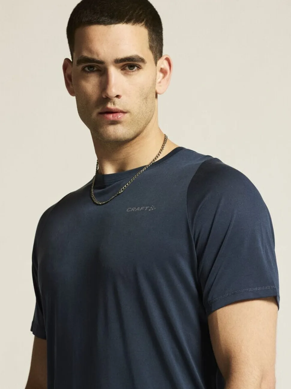 Men's Collective Bi-Blend SS Tee - Blaze