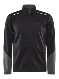 MENS CORE XC SKI TRAINING JACKET - Black/Granite