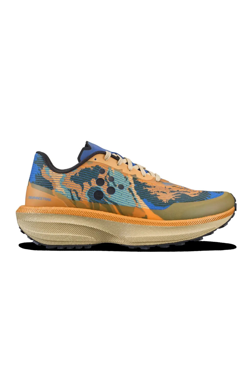 Men's Endurance Trail Running Shoe - Platinum/Rift