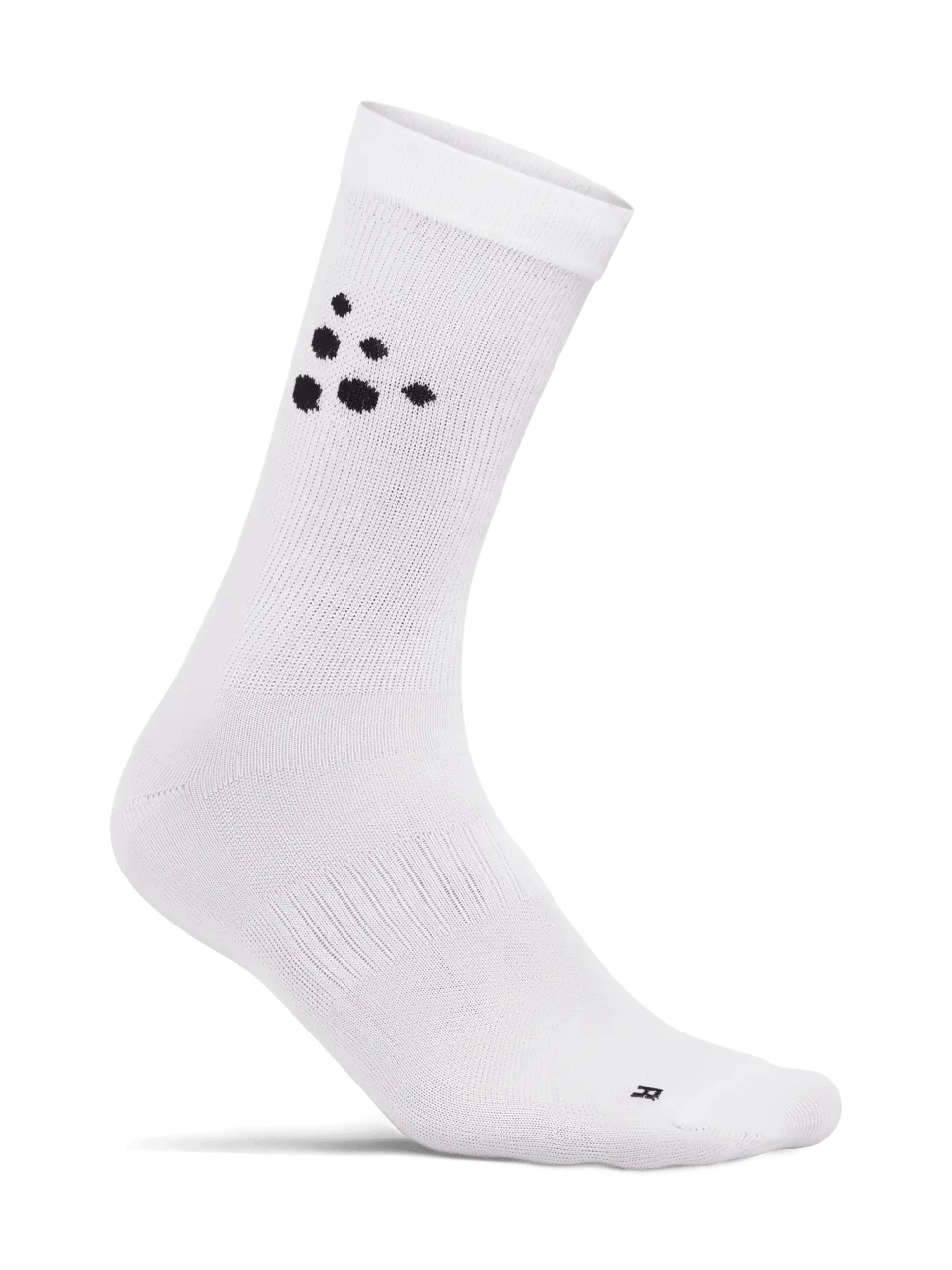 Retro Sock - WHITE/BLACK