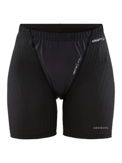 WOMEN'S ACTIVE EXTREME X WIND BOXER BASELAYER - Black/Granite
