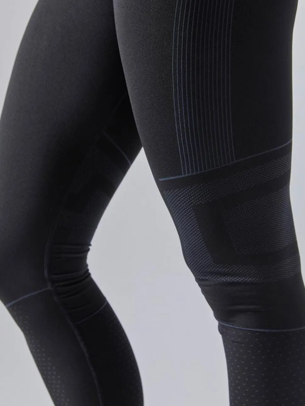 WOMEN'S ACTIVE INTENSITY BASELAYER PANTS - BLACK/ASPHALT