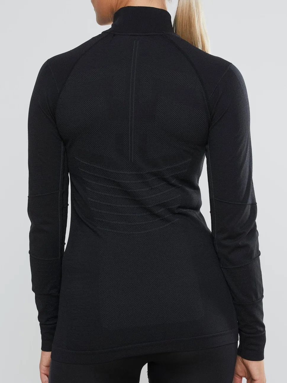 WOMEN'S ACTIVE INTENSITY BASELAYER - BLACK/ASPHALT