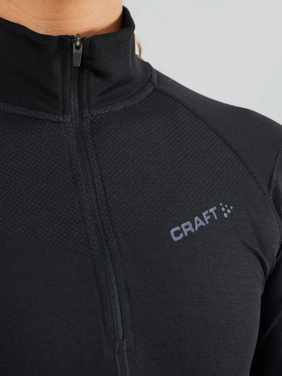 WOMEN'S ACTIVE INTENSITY BASELAYER - BLACK/ASPHALT