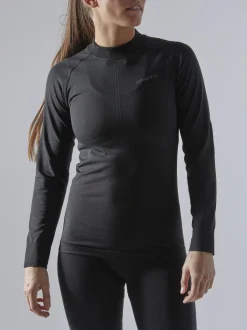 WOMEN'S ACTIVE INTENSITY BASELAYER - BLACK/ASPHALT