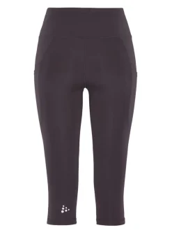 WOMEN'S ADV ESSENCE CAPRI TRAINING TIGHTS 2 - DK PLUM
