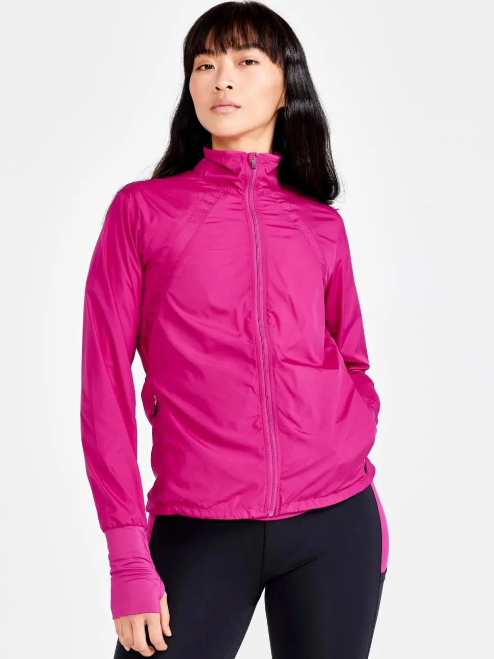 WOMEN'S ADV ESSENCE WIND JACKET - GLOW
