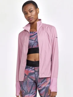 WOMEN'S ADV ESSENCE WIND JACKET - GLOW-MULTI