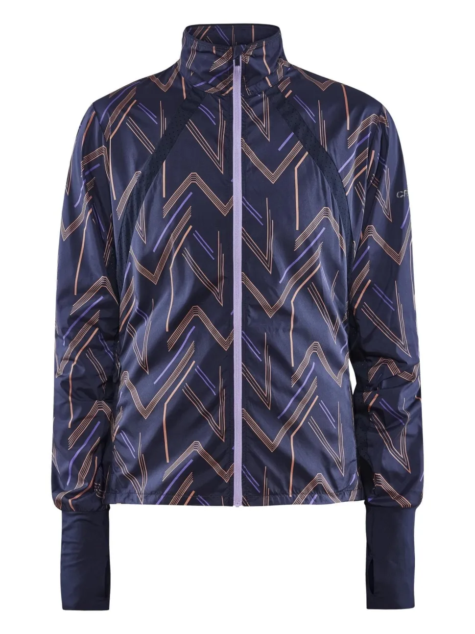 WOMEN'S ADV ESSENCE WIND JACKET - GLOW-MULTI
