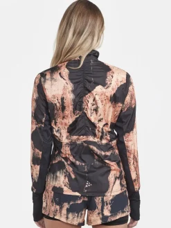 WOMEN'S ADV ESSENCE WIND JACKET - GLOW-MULTI