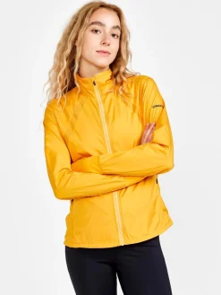 WOMEN'S ADV ESSENCE WIND JACKET - GLOW-MULTI