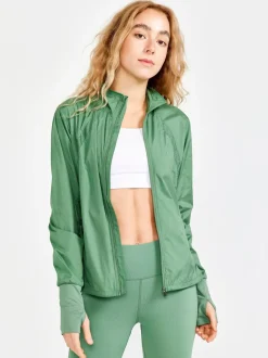 WOMEN'S ADV ESSENCE WIND JACKET - GLOW-MULTI