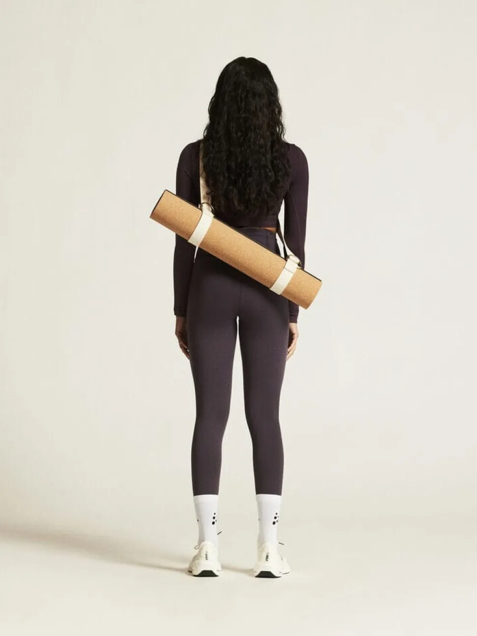 Women's Collective 7/8 Tights - DK PLUM