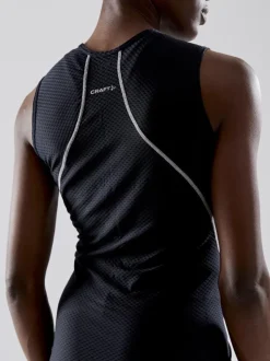 WOMEN'S COOL MESH SUPERLIGHT SLEEVELESS - Black