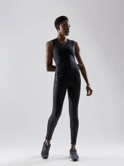 WOMEN'S COOL MESH SUPERLIGHT SLEEVELESS - Black
