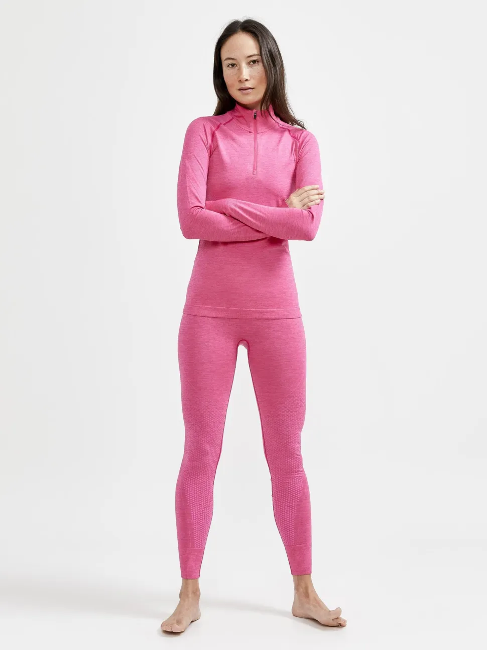 WOMEN'S CORE DRY ACTIVE COMFORT BASELAYER PANT - FAME
