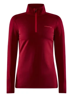 WOMEN'S CORE GAIN MIDLAYER - RHUBARB