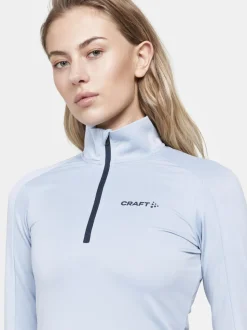 WOMEN'S CORE GAIN MIDLAYER - SULFUR