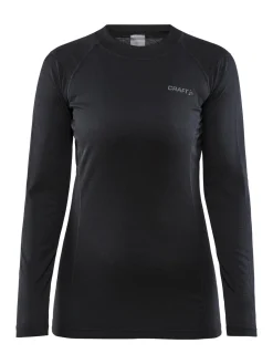 WOMEN'S CORE WARM BASELAYER SET - Black