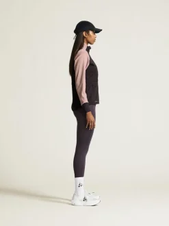 WOMENS CORE XC SKI TRAINING JACKET - DK PLUM/CHARM