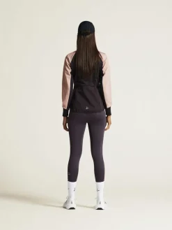 WOMENS CORE XC SKI TRAINING JACKET - DK PLUM/CHARM