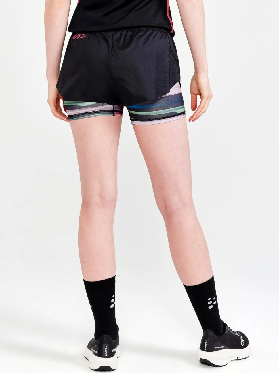 WOMEN'S CTM DISTANCE 2IN1 RUNNING SHORTS
