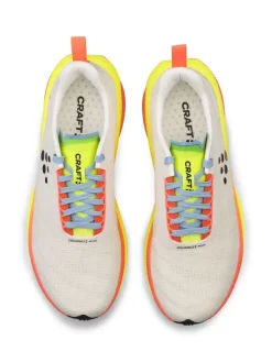 Women's Endurance 2 Running Shoe - Ash White/Fuchsia