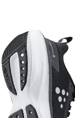 Women's Endurance 2 Running Shoe - Ash White/Fuchsia