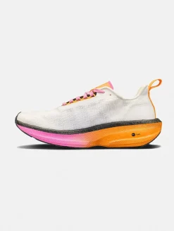 Women's Endurance 2 Running Shoe - Ash White/Fuchsia