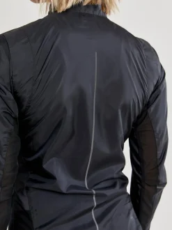 WOMEN'S ESSENCE LIGHT WIND CYCLING JACKET - Black