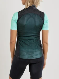 WOMEN'S ESSENCE LIGHT WIND CYCLING VEST - Black