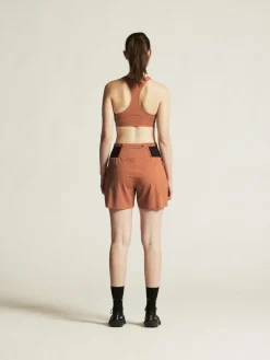 Women's Pro Trail Running Shorts - SEQUOIA