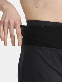 Women's Pro Trail Running Shorts - Black